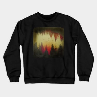 Distorted Trees and Landscape II Crewneck Sweatshirt